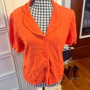 EUC Short Sleeve Cardigan